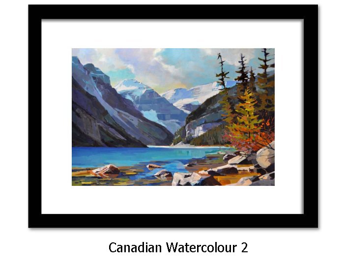 Canadian Watercolour Art Prints